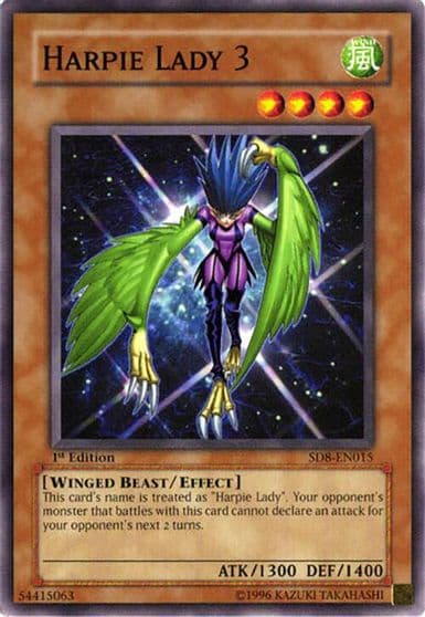 Harpie Lady 3 Structure Deck: Lord of the Storm Yu-Gi-Oh! card
