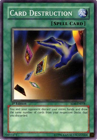Card Destruction Structure Deck: Lord of the Storm Yu-Gi-Oh! card