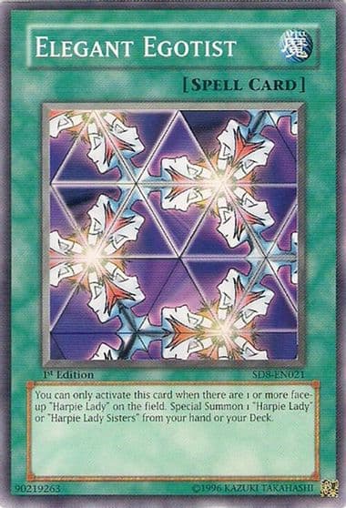 Elegant Egotist Structure Deck: Lord of the Storm Yu-Gi-Oh! card