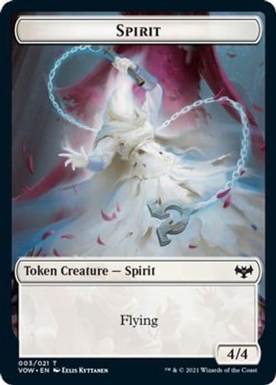 Spirit Token 003 Innistrad: Crimson Vow Magic card