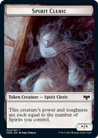 Spirit Cleric Token Innistrad: Crimson Vow Magic card