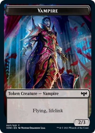 Vampire Token 007 Innistrad: Crimson Vow Magic card