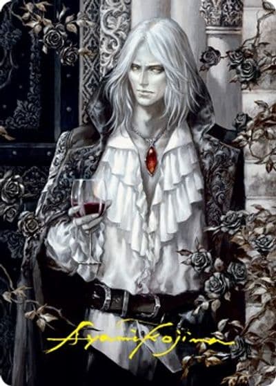 Sorin the Mirthless 2 81 Art Card Gold Stamped Signature Art Series: Innistrad: Crimson Vow Magic card