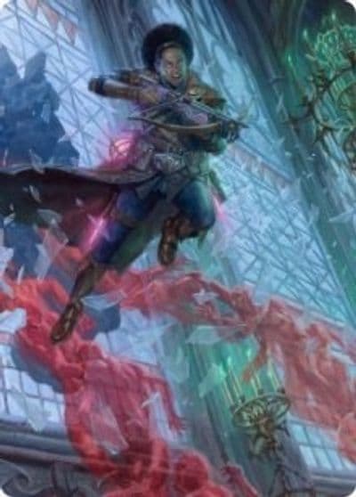 Kaya Geist Hunter Art Card Art Series: Innistrad: Crimson Vow Magic card