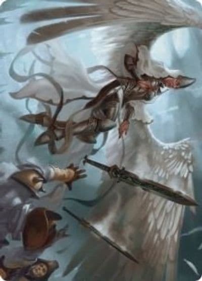 Angelic Quartermaster Art Card Art Series: Innistrad: Crimson Vow Magic card