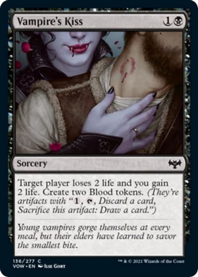 Vampires Kiss Innistrad: Crimson Vow Magic card