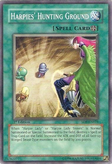 Harpies Hunting Ground Structure Deck: Lord of the Storm Yu-Gi-Oh! card