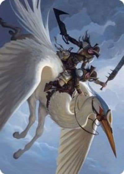Gryffwing Cavalry Art Card Art Series: Innistrad: Crimson Vow Magic card