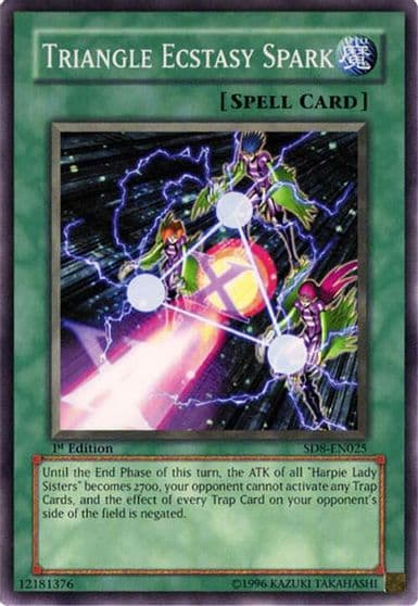 Triangle Ecstasy Spark Structure Deck: Lord of the Storm Yu-Gi-Oh! card