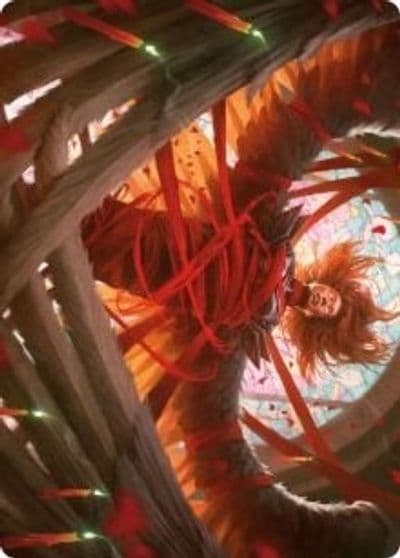 Sigardas Imprisonment Art Card Art Series: Innistrad: Crimson Vow Magic card