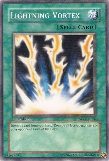 Lightning Vortex Structure Deck: Lord of the Storm Yu-Gi-Oh! card