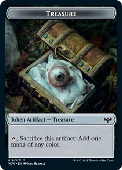 Treasure Token Innistrad: Crimson Vow Magic card