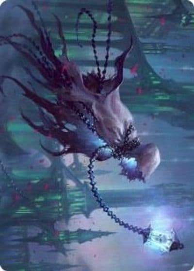 Wanderlight Spirit Art Card Art Series: Innistrad: Crimson Vow Magic card