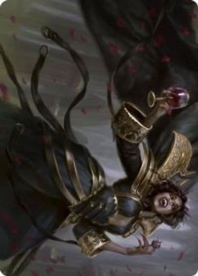 Bloodcrazed Socialite Art Card Art Series: Innistrad: Crimson Vow Magic card