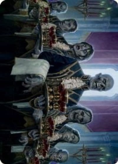 Dying to Serve Art Card Art Series: Innistrad: Crimson Vow Magic card