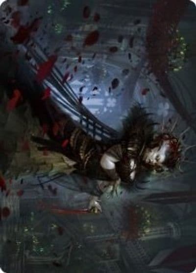 Falkenrath Forebear Art Card Art Series: Innistrad: Crimson Vow Magic card