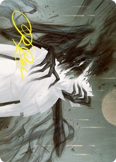 Parasitic Grasp Art Card Gold Stamped Signature Art Series: Innistrad: Crimson Vow Magic card