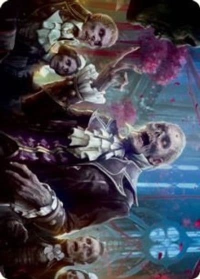 Undead Butler Art Card Art Series: Innistrad: Crimson Vow Magic card