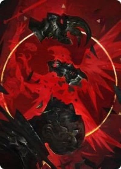 Abrade Art Card Art Series: Innistrad: Crimson Vow Magic card