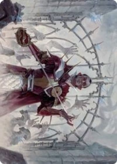 Cemetery Gatekeeper Art Card Art Series: Innistrad: Crimson Vow Magic card
