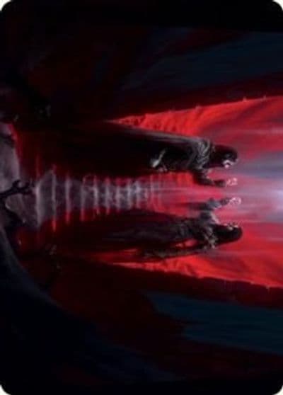 Vampires Vengeance Art Card Art Series: Innistrad: Crimson Vow Magic card