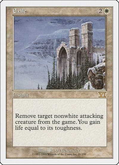 Exile Classic Sixth Edition Magic card