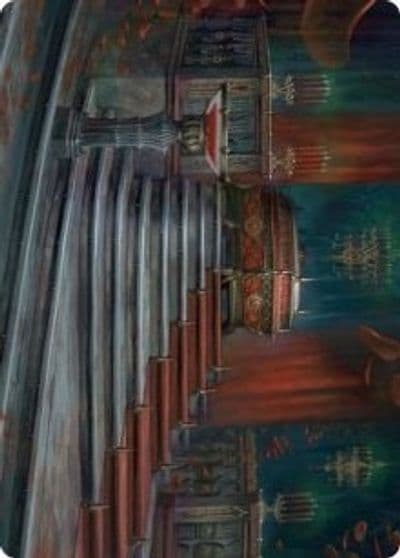 Edgar Markovs Coffin Art Card Art Series: Innistrad: Crimson Vow Magic card