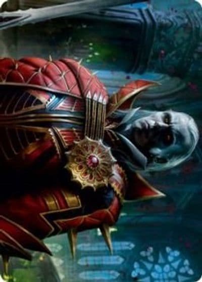 Edgar Charmed Groom 75 81 Art Card Art Series: Innistrad: Crimson Vow Magic card