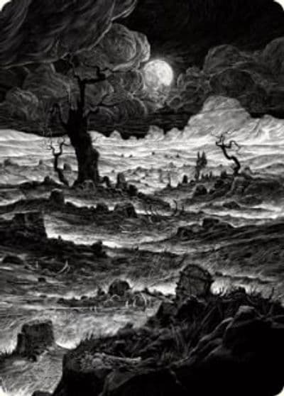 Plains 78 81 Art Card Art Series: Innistrad: Crimson Vow Magic card
