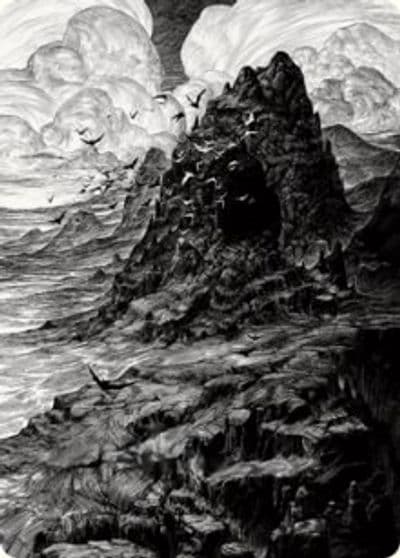 Mountain Art Card Art Series: Innistrad: Crimson Vow Magic card