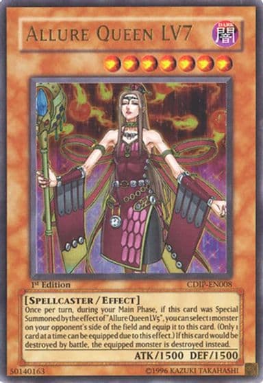 Allure Queen LV7 Cyberdark Impact Yu-Gi-Oh! card