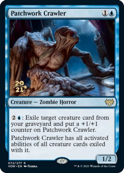 Patchwork Crawler Prerelease Cards Magic card