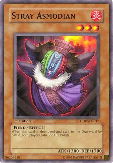 Stray Asmodian Cyberdark Impact Yu-Gi-Oh! card