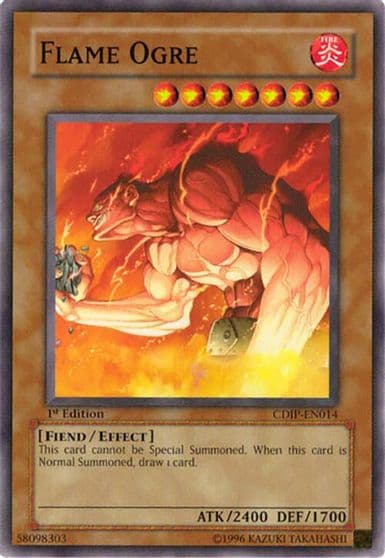 Flame Ogre Cyberdark Impact Yu-Gi-Oh! card