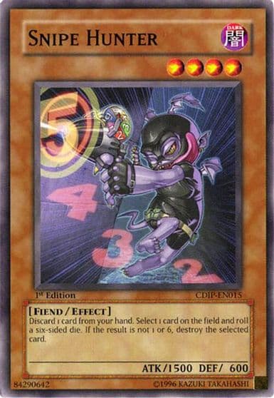 Snipe Hunter Cyberdark Impact Yu-Gi-Oh! card