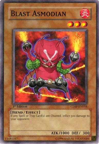 Blast Asmodian Cyberdark Impact Yu-Gi-Oh! card