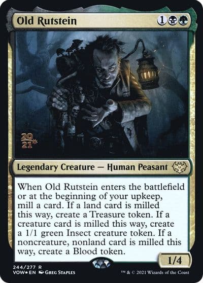 Old Rutstein Prerelease Cards Magic card