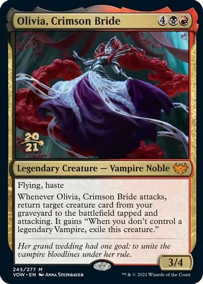 Olivia Crimson Bride Prerelease Cards Magic card