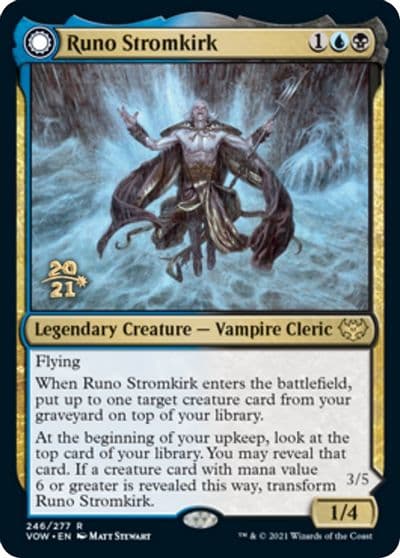 Runo Stromkirk Prerelease Cards Magic card