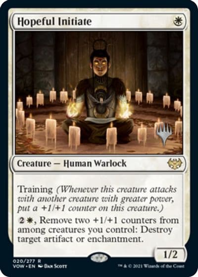 Hopeful Initiate Promo Pack: March of the Machine Magic card