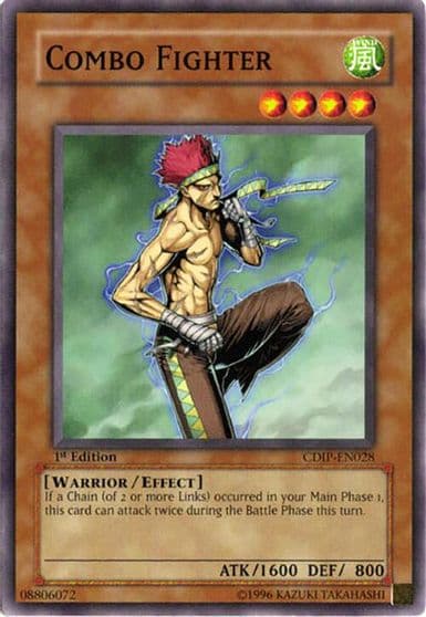Combo Fighter Cyberdark Impact Yu-Gi-Oh! card