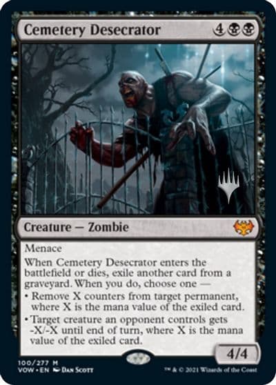 Cemetery Desecrator Promo Pack: Aetherdrift Magic card