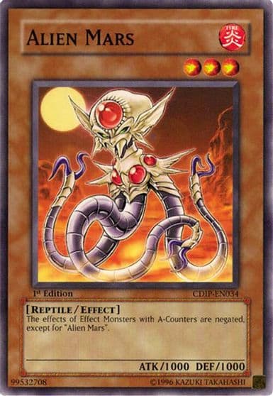Alien Mars Cyberdark Impact Yu-Gi-Oh! card