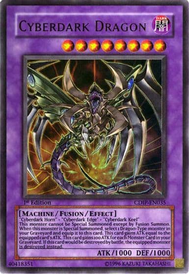 Cyberdark Dragon Cyberdark Impact Yu-Gi-Oh! card