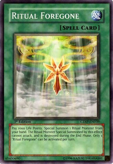 Ritual Foregone Cyberdark Impact Yu-Gi-Oh! card
