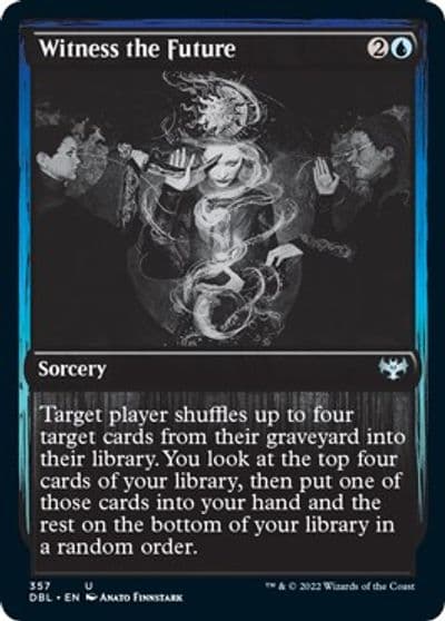 Witness the Future Innistrad: Double Feature Magic card