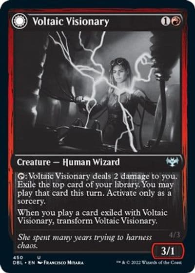 Voltaic Visionary Innistrad: Double Feature Magic card