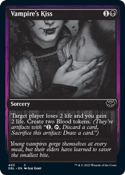 Vampires Kiss Innistrad: Double Feature Magic card