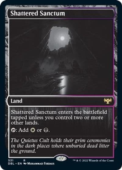 Shattered Sanctum Innistrad: Double Feature Magic card