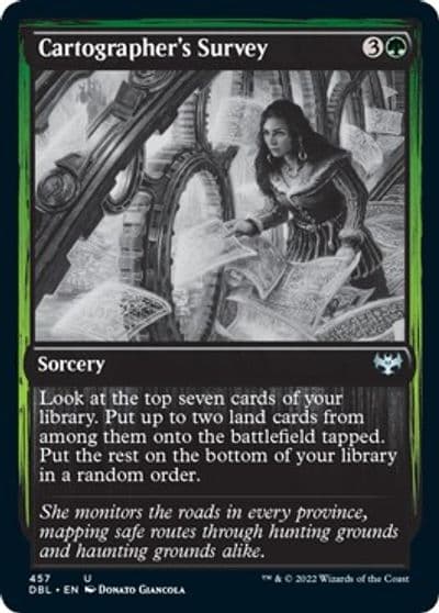 Cartographers Survey Innistrad: Double Feature Magic card